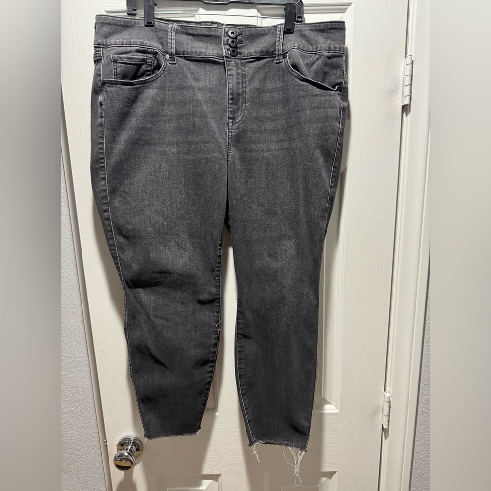 Torrid Dark Gray Skinny Jeans